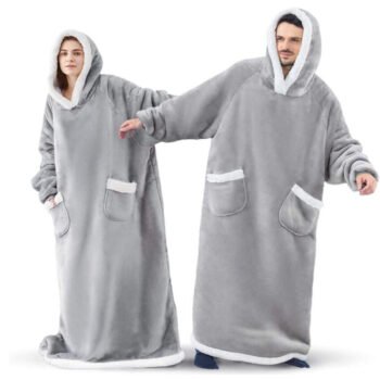 Winter TV Hoodie Blanket