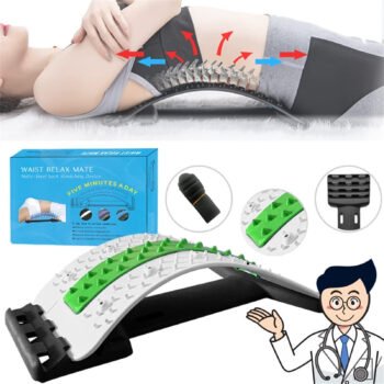 Back Cracker Lower Back Pain Relief Device With Magnet