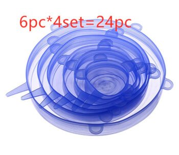 Multifunctional stretchable silicone freshness bowl cover