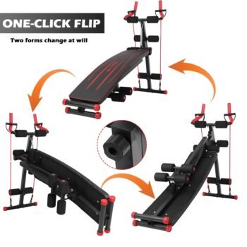 Supine Board Push Ups Fitness Equipment Beauty Waist Machine Rowing Machine Home