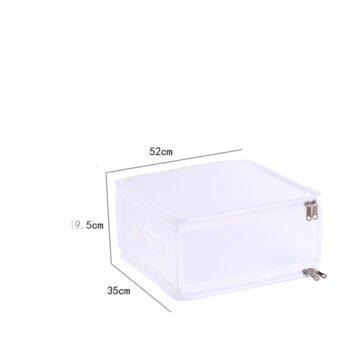 Waterproof PP Plastic Transparent Storage Box