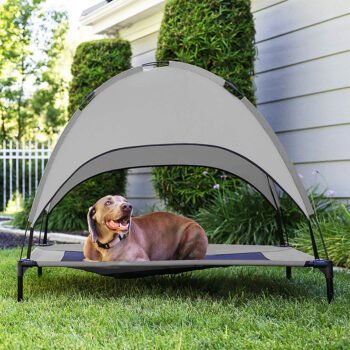 Pet Outdoor Supplies Covered Loft Bed Camp Bed Sunshade Tent