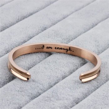 C-shaped bracelet