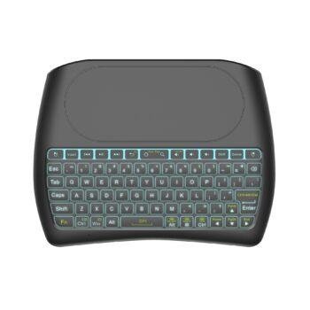 D8 Bluetooth Keyboard Wireless Mini Keyboard Dual Mode Seven-Color Backlit Version I8 2.4G