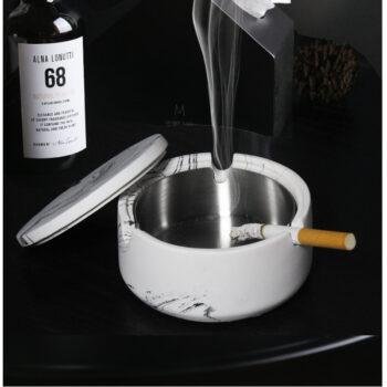 Nordic Style Household Cement Ashtray