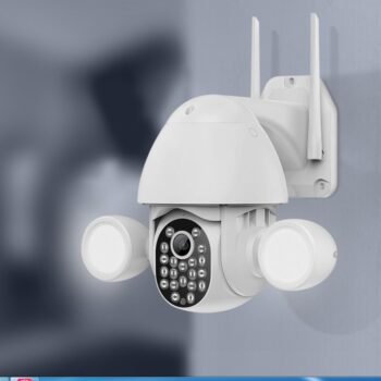 Tuya Double Fill Light Ball Machine 3Mp High-Definition Camera Security Surveillance Camera Smart Home