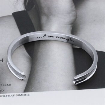 C-shaped bracelet