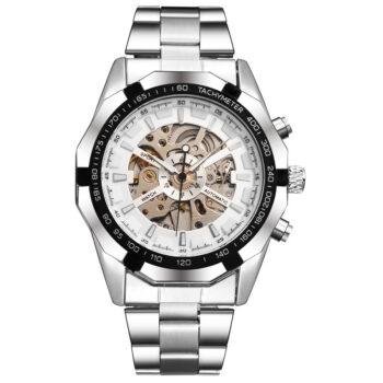 A Full Automatic Men's Automatic Mechanical Watches, Men's Automatic Mechanical Watch Steel Strip