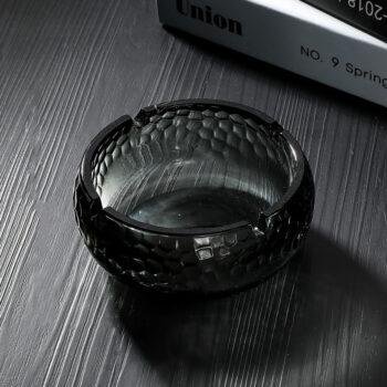 Nordic Light Luxury Glass Ashtray Household