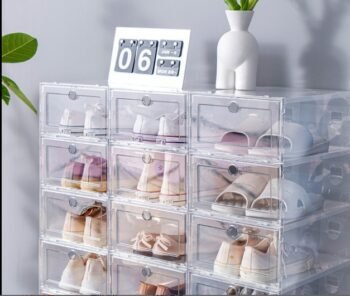 Transparent Drawer Type Plastic Storage Dustproof And Moisture-proof Shoe Box