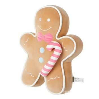 Christmas Gingerbread Man Igloo And Christmas Tree Plush Toy