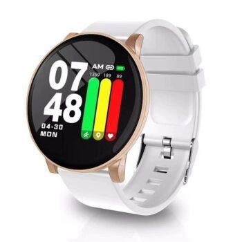 Smart Watch Round Single Point Exercise Pedometer Heart Rate Monitor Smart Bracelet