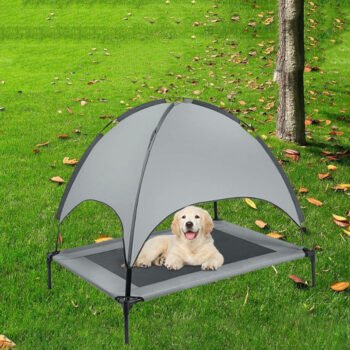 Pet Outdoor Supplies Covered Loft Bed Camp Bed Sunshade Tent