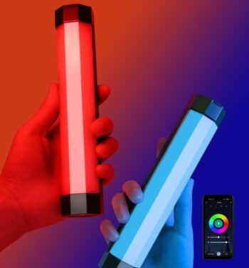 P200 Handheld Fill Light Tube RGB Dimmable LED Charging